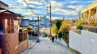 【4K】Modern Japanese Neighborhood  Beautiful Sunset Walking Tour Chikusa Ward Nagoya [upl. by Limak999]