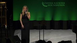 Ellie Goulding  United Nations Global Leadership Awards  Speech [upl. by Oretna28]