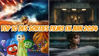 TOP 10  SORTIES CINE DU MOIS DE JUIN 🎬 [upl. by Cram]