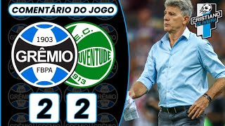 🔵⚫️⚪️ GRÊMIO PASSA VERGONHA CONTRA O JUVENTUDE E REBAIXAMENTO ASSUSTA [upl. by Ahsiuqet]