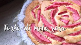 TORTA DI MELE ROSA  ricetta facile e veloce [upl. by Howund112]