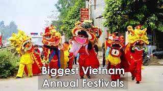 14 Biggest Vietnam Festivals  Paradise Travel [upl. by Ibrab418]