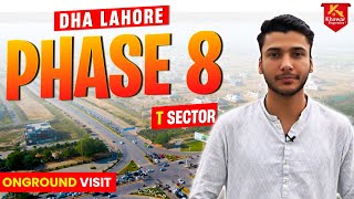 T Block Phase 8 DHA Lahore On Site Review [upl. by Arres]