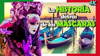 Carnaval de Venecia  Historia y Máscaras 4K [upl. by Atinnor]