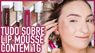 RESENHA SINCERONA LIP MOUSSE CONTÉM 1G  VÍCIO BLOG [upl. by Ellenuahs]