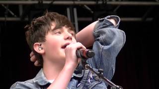 Greyson Chance  Rolling In The Deep Cover  LIVE HD [upl. by Bogusz]