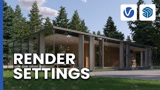 Render settings in VRay for SketchUp explained [upl. by Sawyer]