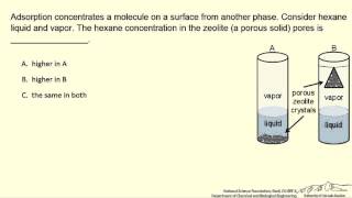 Adsorption on a Zeolite Interactive [upl. by Mal542]