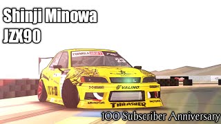 Shinji Minowa Formula Drift Japan JZX90  FR Legends Livery [upl. by Junina]