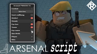 Arsenal script – SilentAim Aimbot GunMods [upl. by Chane]