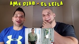 Amr Diab  El Leila REACTION [upl. by Chick]