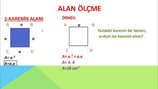 ALAN ÖLÇME [upl. by Borden]