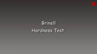 Brinell Hardness Test [upl. by Urata894]