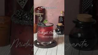 Midnight Margarita MOCKTAIL style ✨ mocktailmagic mocktailrecipes mocktail kitchenwitch [upl. by Byram]