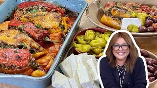 How to Make Greek Stuffed Peppers Gemista  Rachael Ray [upl. by Ade]