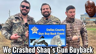 We Get Kicked Out of Shaq’s Gun Buyback [upl. by Gottwald372]