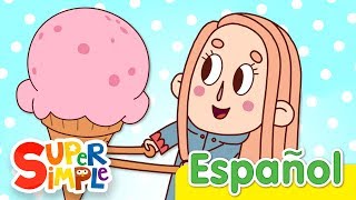 La Canción Del Helado  Canciones Infantiles  Super Simple Español [upl. by Naeroled]