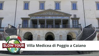 Syusy Blady fra le Ville Medicee della Toscana Villa Medicea di Poggio a Caiano  Italia Slow Tour [upl. by Sheeb]