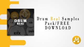 Drum Real Samples PackFREE DOWNLOAD [upl. by Der]