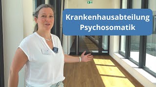 Krankenhausabteilung Psychosomatik  Rundgang [upl. by Jaclin]