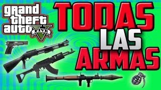 TRUCO GTA V  Desbloquear todas las armas  Munición infinita  CODIGOS PS3 Y XBOX  GTA 5 [upl. by Naelopan]