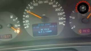 MercedesBenz E270 CDI W210 Acceleration [upl. by Valry]