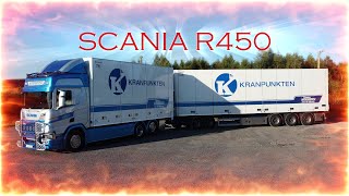 Nauja Scania R450 Švedija 24m ilgis [upl. by Herahab]