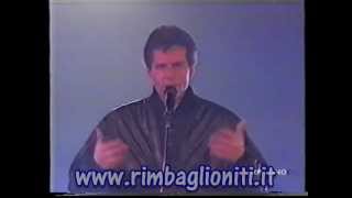 Claudio Baglioni  Prove tour 1992  quotNoi noquot [upl. by Riabuz43]