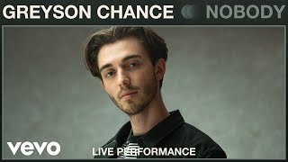 Greyson Chance  Nobody Live Performance  Vevo [upl. by Ayo]