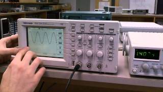 DC and AC measurements with an oscilloscope preliminary [upl. by Janet]