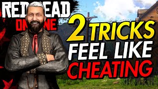 2 Tricks That Feel Like Cheating in Red Dead Online [upl. by Ikir38]