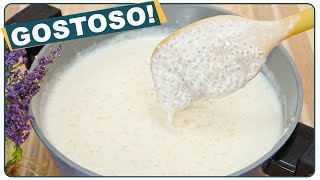 MINGAU NORDESTINO MAIS GOSTOSO DE TODOS MINGAU DE TAPIOCA FÁCIL [upl. by Nnahs]