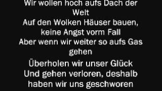 Christina Stürmer  Unsere Besten Tage Lyrics amp English Translation [upl. by Ahterod18]