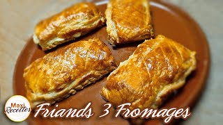 Friands aux 3 fromages  Recette Facile et Rapide [upl. by Ylam200]