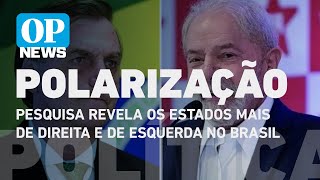 Polarização pesquisa revela os estados mais de direita e de esquerda no Brasil  O POVO NEWS [upl. by Nwahsed]