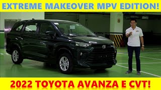 The 2022 Toyota Avanza E Is Now A Handsome MPV Car Feature [upl. by Reifinnej]