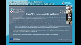 European Fundamental Values and Digitalization [upl. by Ruder456]