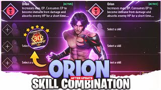 Best Character Combination For Orion Character After Update  CS Rank Best Character Combination [upl. by Cire]