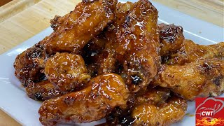 Honey Sticky Wings AirFryer Recipe  Sticky Chicken Wings  Honey Wings [upl. by Sigmund]