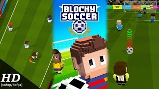 Blocky Soccer Android Gameplay 60fps [upl. by Enirroc]