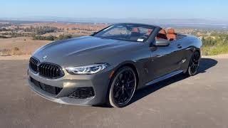 Tour the 2022 M850i Convertible in Dravit Grey  4K [upl. by Odlonra]