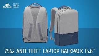 RIVACASE 7562 antitheft Laptop backpack 156 [upl. by Shari]