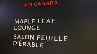 Air Canada Maple Leaf Lounge  Transborder  YYZ [upl. by Koenraad925]