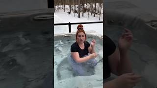 Hot tubs are the best fypyoutube swimming [upl. by Notyad]