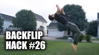 Another Way to Backflip Fast  Hack 26 [upl. by Adnale]