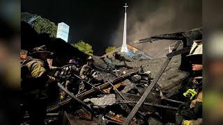 Rebuilding and Recovery Effort Continues After Church Fire [upl. by Cleve]