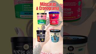 Lola Cosmetics Máscaras e Cronograma  Rapunzel Morte Súbita Densidade Danos Vorazes cabelos [upl. by Eislrahc]