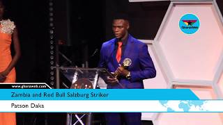 Patson Daka named CAF Young Player of the Year [upl. by Frances]