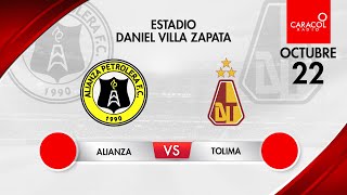 EN VIVO  Alianza Petrolera vs Deportes Tolima  Liga Colombiana por el Fenómeno del Fútbol [upl. by Ketti209]