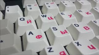 enjoyPBT EnglishCyrillic keycap review [upl. by Adrianna]